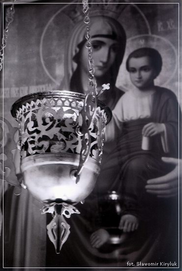 * Lampada pried ikonoju toplitsa * Iwierska Ikona Matki Boskiej *