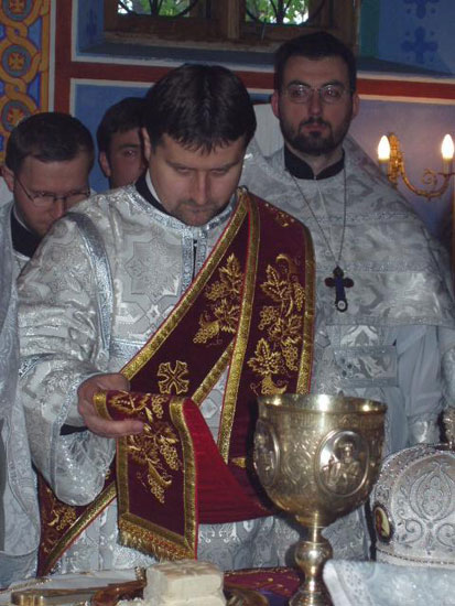 pryimite jadite sije jest tielo moje.....