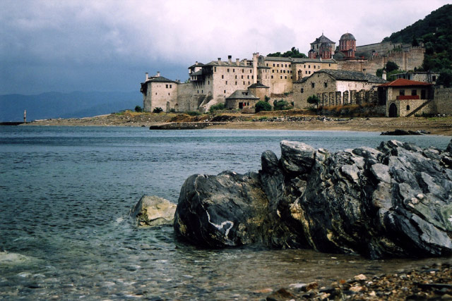 Xenophontos Monastery on the Agion Oros