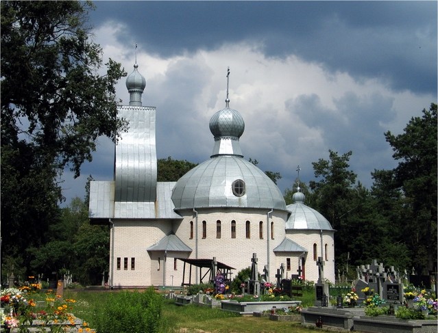 Cerkiew cmentarna w Rajsku (1997 r.)