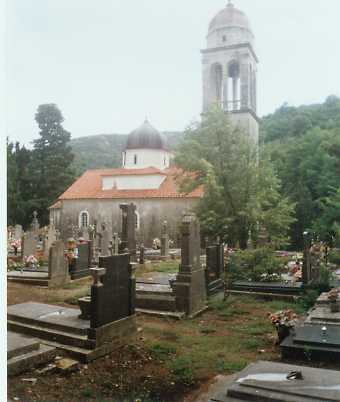 Srpska crkva iznad Bijele u Crnoj Gori / Serbian church beyond Bijela in Montenegor