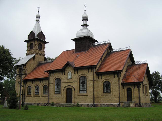 Uspienskaja cerkiew w Zab&#322;ociu - sierpien 2004