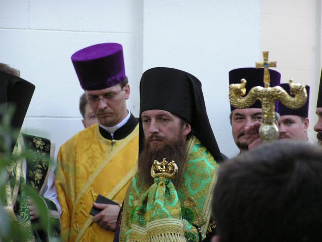 Wladyka Grzegorz w czsie procesji , Jableczna 2004