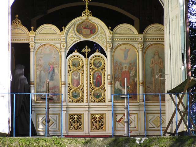 Przed Liturgią na "Uspienije"