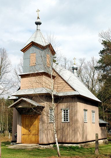 Trześcianka - cerkiew cmentarna