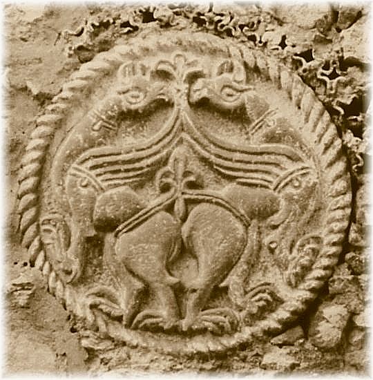 Detail from monastery Ravanica