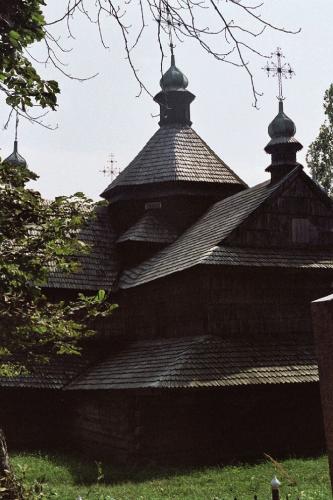 drewniana cerkiew z XVI w.