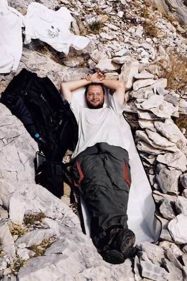 Athonite bed at 2033 m above sea level