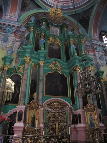 ikonostas w cerkwi p.w. św. Ducha w Wilnie