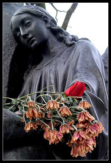 Sankt Petersburg - Cmentarzy Tichwiński, grób Piotra Czajkowskiego