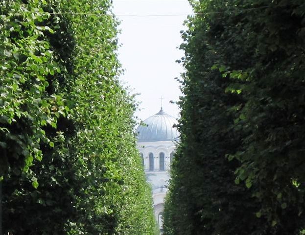 dawna cerkiew garnizonowa w Kownie (II poł. XIX w.) tzw. biała cerkiew