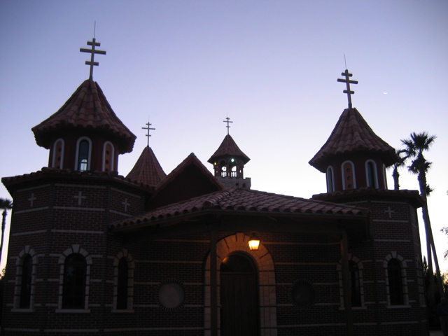 Chapel of St. George at dawn