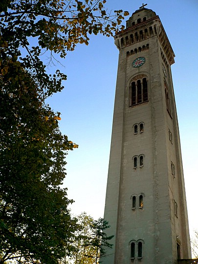 Belltower in Pancevo, Serbia / Звоник Преображењске цркве у Панчеву