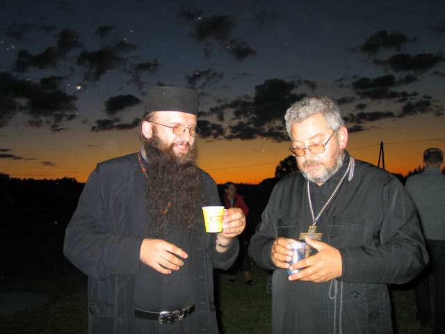 Tee time for Orthodox priests