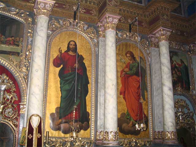 Deo ikonostasa manastira Kovilj