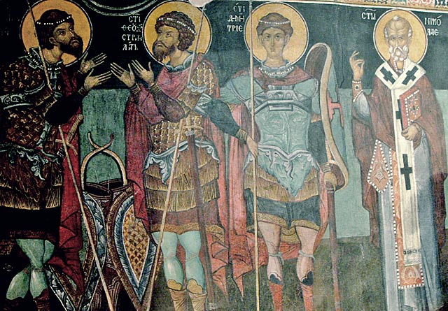 Kremikovtzi monastery, near Sofia, XV century