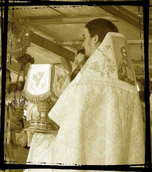 podczas liturgii na św. Górze Grabarce,