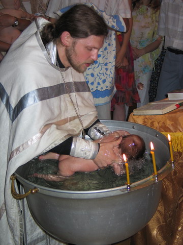 A new member of the Orthodox Church