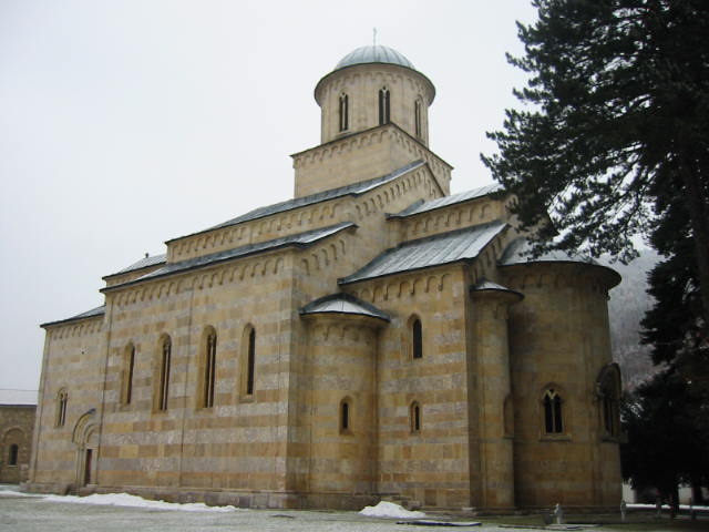 Church of the Holy Savior-Visoki Decani-view from the southeast