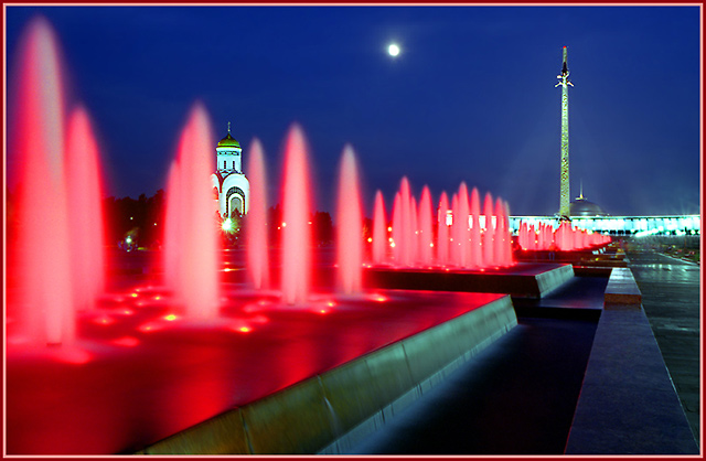 Among the Red Fountains on the Hill of Glory