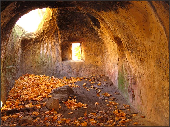 Interior of a very old church
