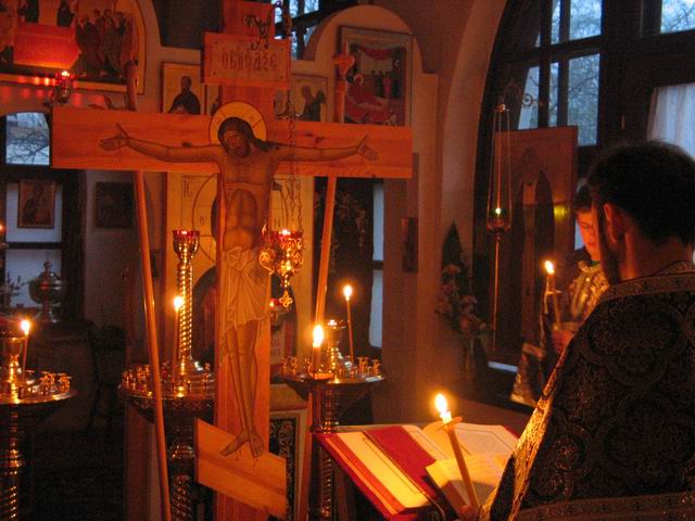 Lent's service...