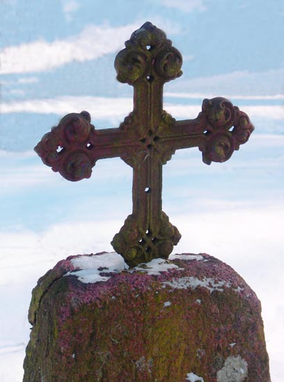 Krzyż . Cmentarz-Zabłudów.