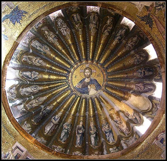 Konstantynopol, Chora - cerkiew Chrystusa Zbawiciela, mozaika przedstawiająca genealogię Chrystusa
