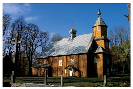 St. John Thelogian church in Nowoberezowo, Poland