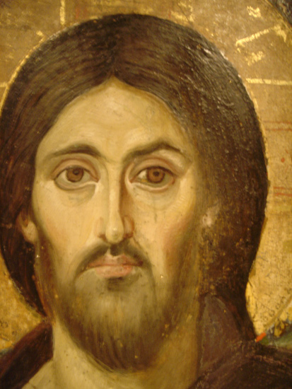 Saviour Icon Sinai VI century / Sinajska ikona Spasitelja 6 vek.