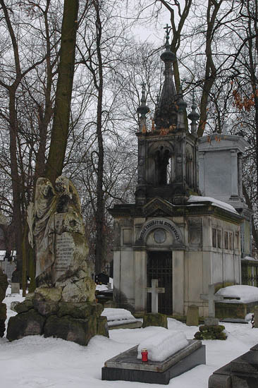 Cmentarz prawoslawny w Warszawie.