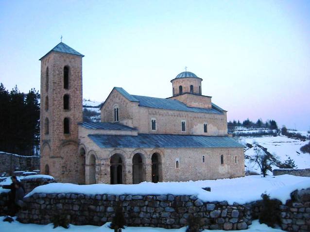 Sopocani monastery-church of the Holy Trinity-view from the southwest Т></td></tr>   <tr><td>descri
