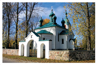 Ascension Orthodox church in Nowoberezowo, Poland
