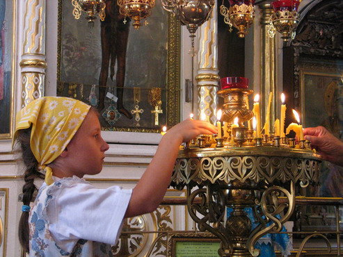 At St. Onuphry monastery in Jableczna, Poland