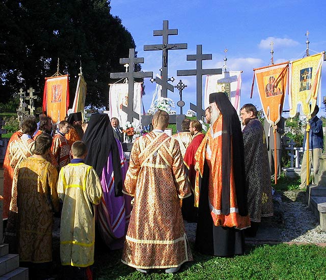 St. Martyr Maxim of Gorlice grave