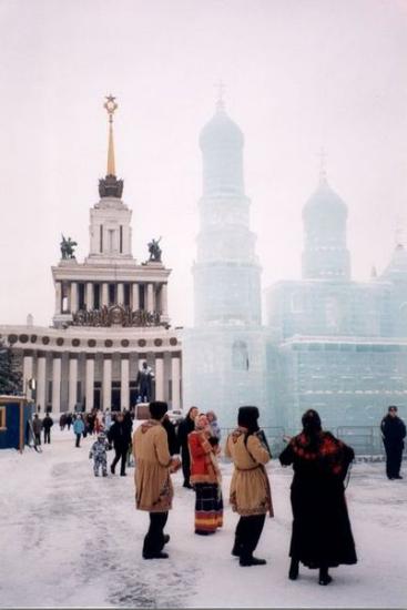 Moscow, Christmas, 7.1. 2002