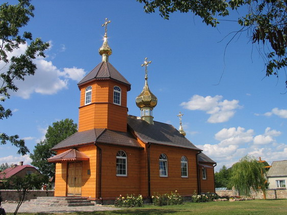 Ortodox church in Kostomloty monastery, Poland