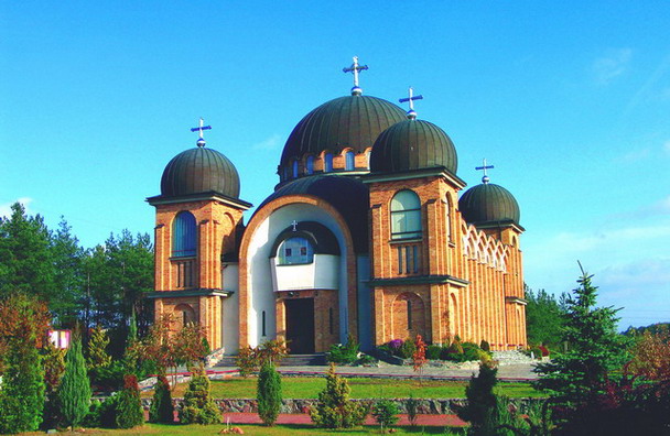 Hagia Sophia Orthodox Church in Bialystok, Poland