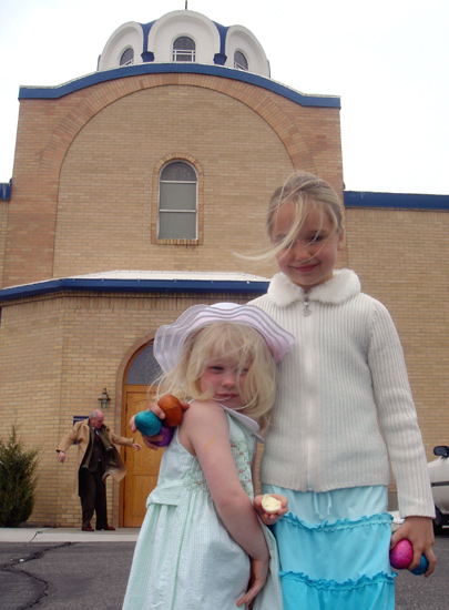 Hristos Voskrese!!! Holy Trinity Serbian Orthodox Church - Butte, MT (Pascha 2006)