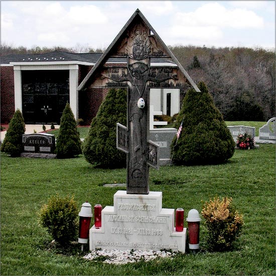 fr Alexander Shmeman grave