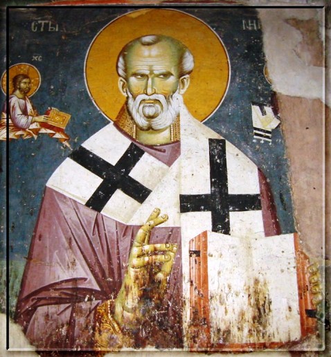 St Nicholas - around 1300 - Св Никола - око 1300 год.