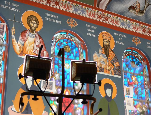 Iconographer's day at work