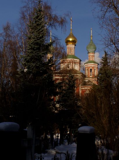 Novodievitchi convent - Moscow, 15.1.2006