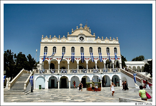 The Church of Virgin Mary at Tinos