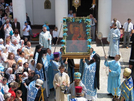 The Feast in Jableczna Monastery, Poland