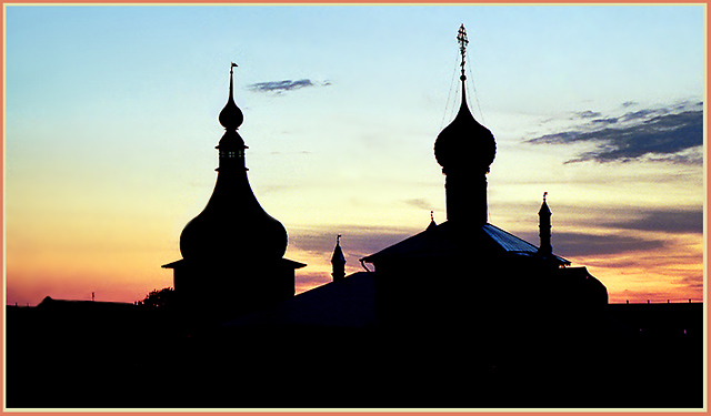 The Silhouettes of Rostov-the-Great
