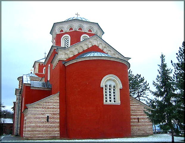 Zica monastery - Church of the Holy Savior - Манастир Жича - Црква Св Спаса