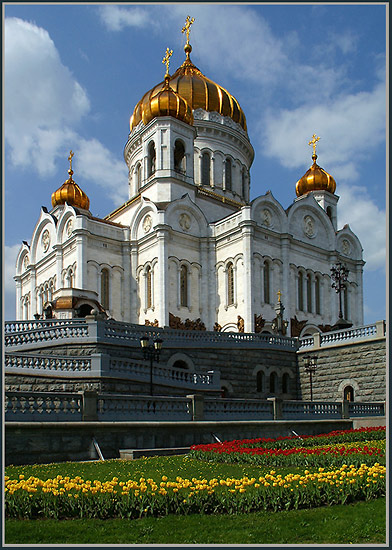 The Orthodox Sacred Place in Spring