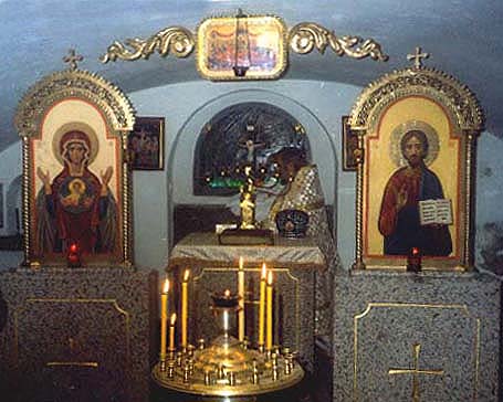 Underground chapel