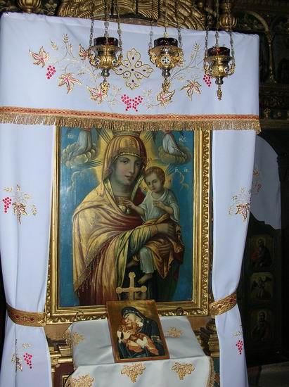 Icoana Maicii Domnului si a pruncului IIsus